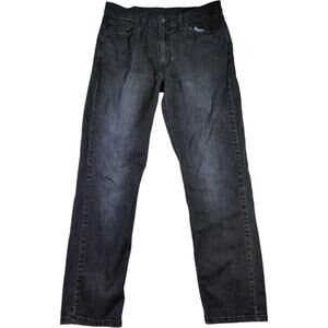 Levi's 541 Jeans Athletic Taper Fit Men's 36x34 Black Casual Emo Goth Skater Y2K